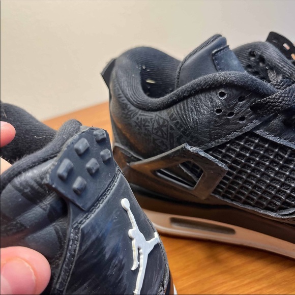 Jordan 4 Laser Black - Picture 8 of 9